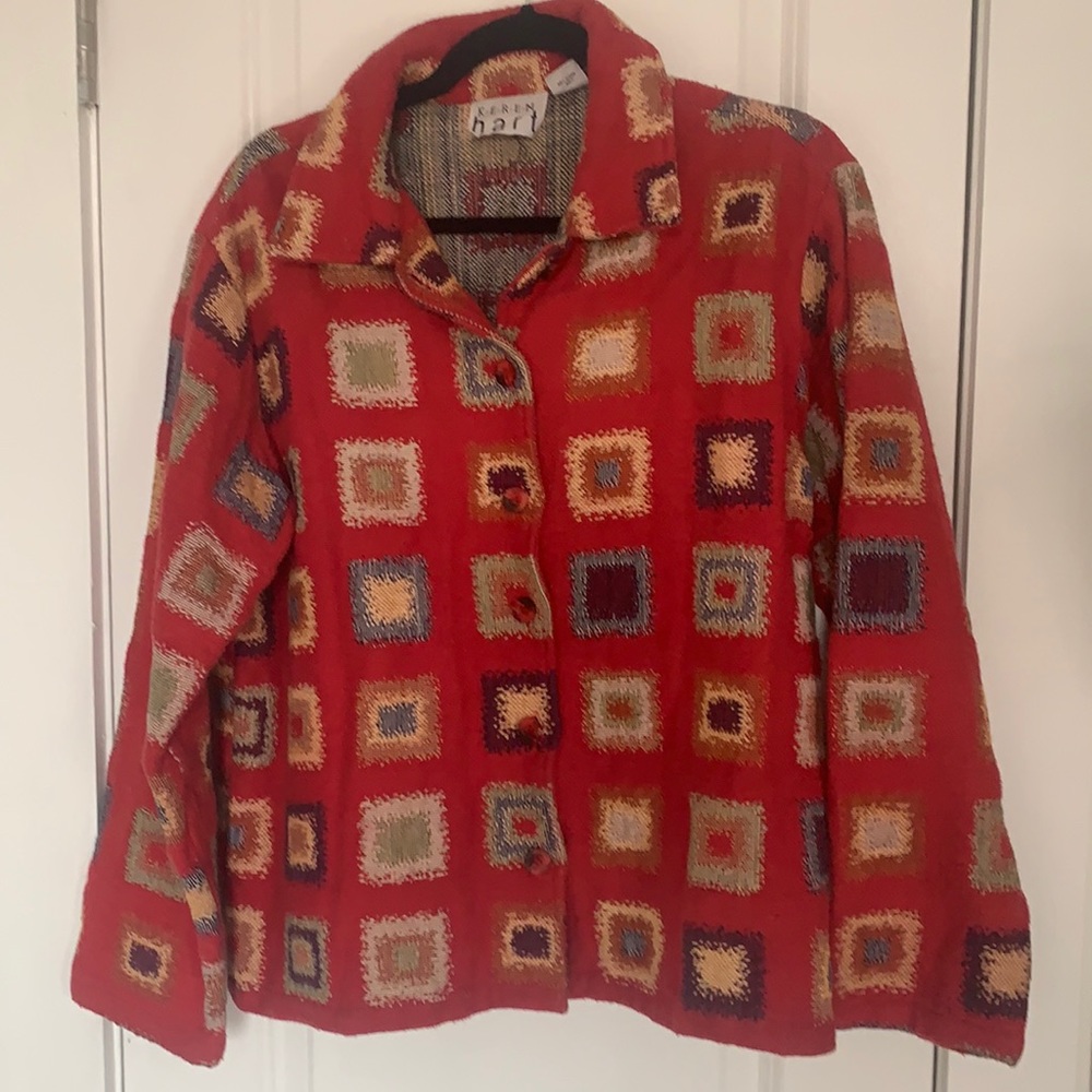 Vintage patterned jacket